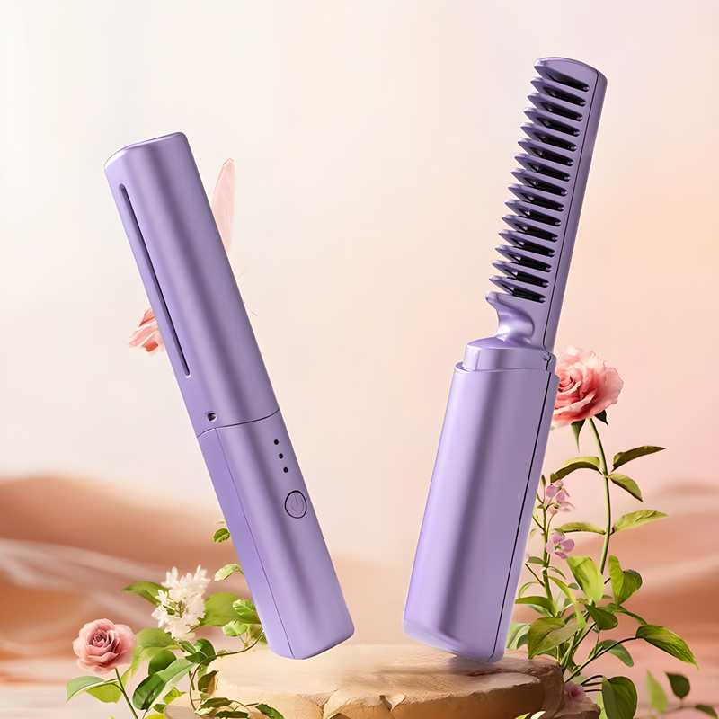 Meneflix™ Portable Cordless Hair Straightener